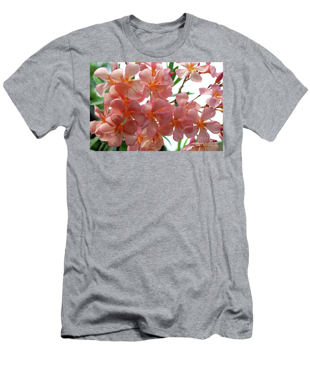 Oleander T-Shirt featuring the photograph Oleander Dr. Ragioneri 4 by Wilhelm Hufnagl