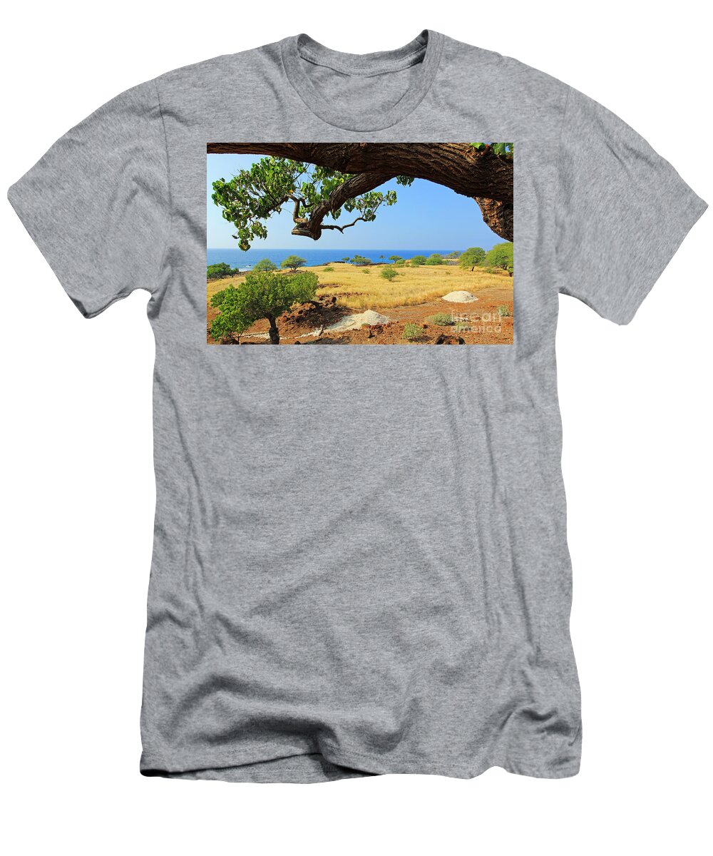 Lapakahi State Historical Park T-Shirt featuring the photograph On the Way to Lapakahi by Jennifer Robin