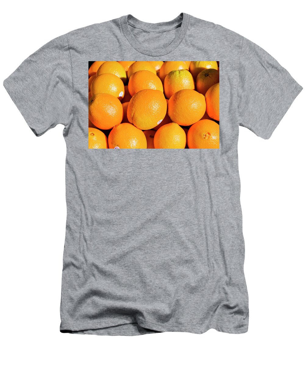 Fruit T-Shirt featuring the photograph Oranges by Daniel Murphy