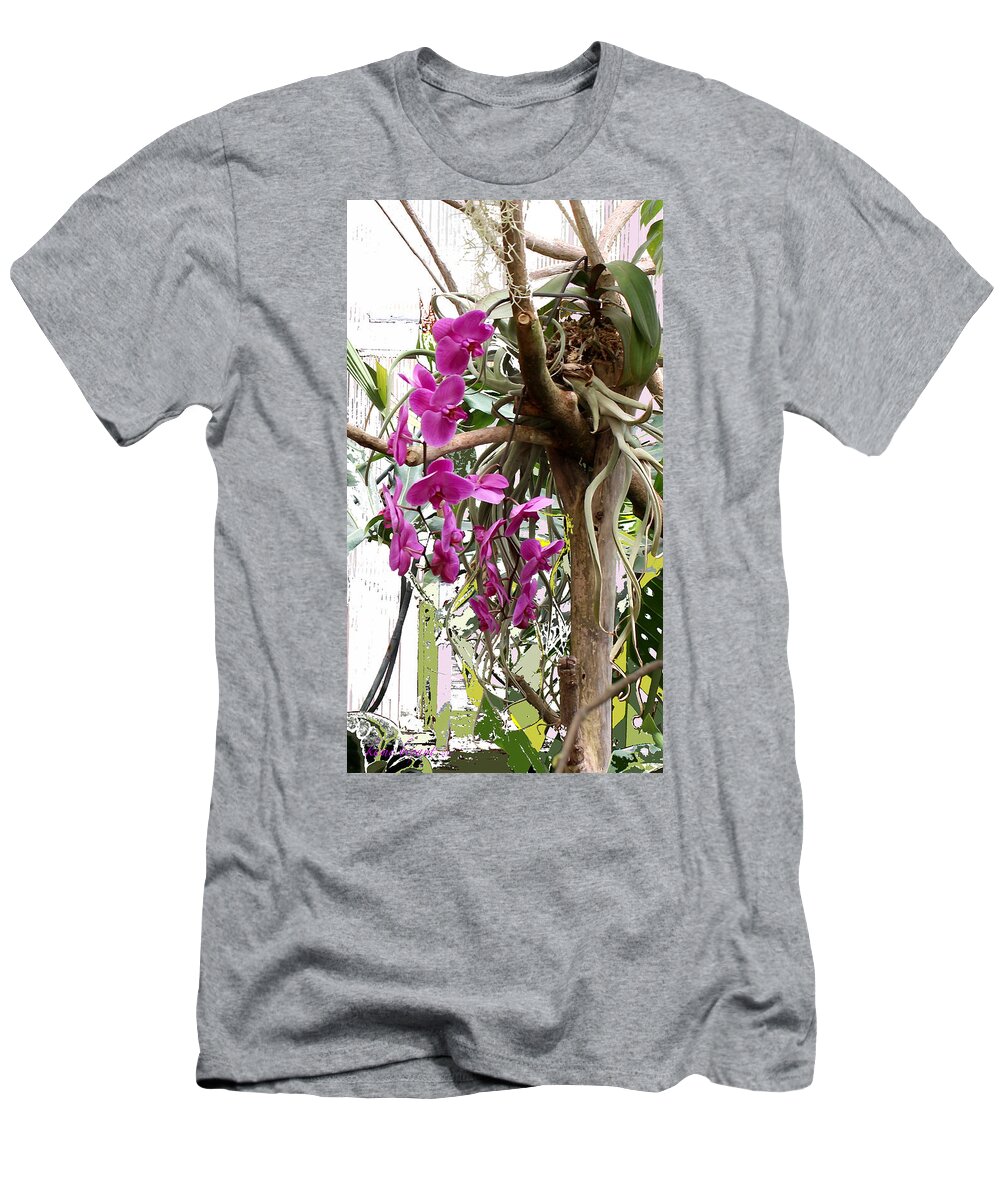 Orchids T-Shirt featuring the photograph Orchids 7 by Kume Bryant