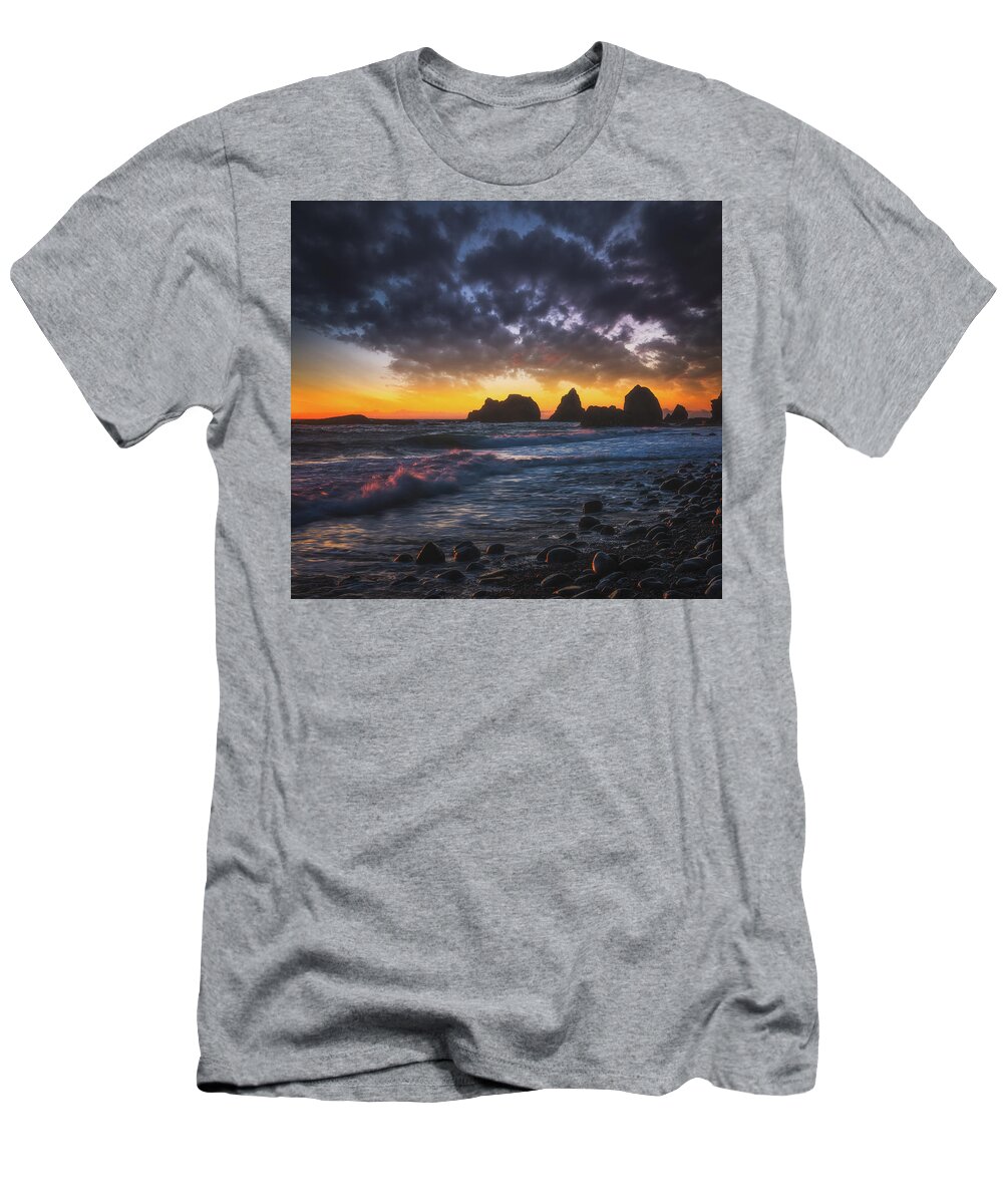  T-Shirt featuring the photograph Oregon Souls by Darren White