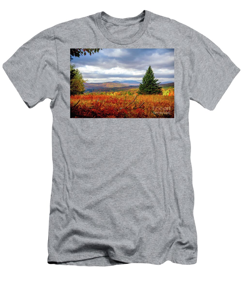 Overlook T-Shirt featuring the photograph Overlooking the Foothills by Alana Ranney