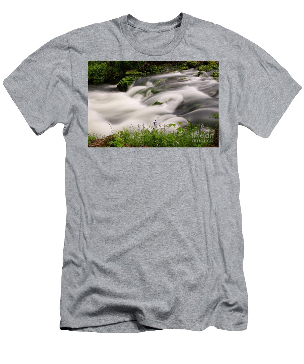 Missouri Ozarks T-Shirt featuring the photograph Alley Spring by Lynn Sprowl