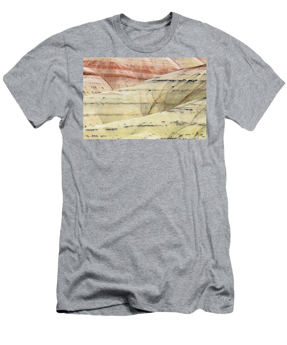 Painted Hills T-Shirt featuring the photograph Painted HIlls Ridge by Greg Nyquist