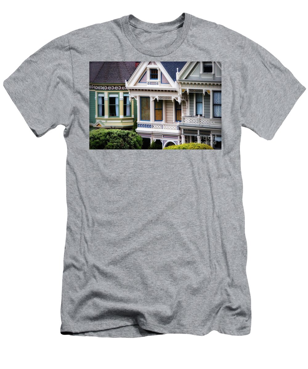 Sfo T-Shirt featuring the photograph Painted Ladies by Doug Sturgess