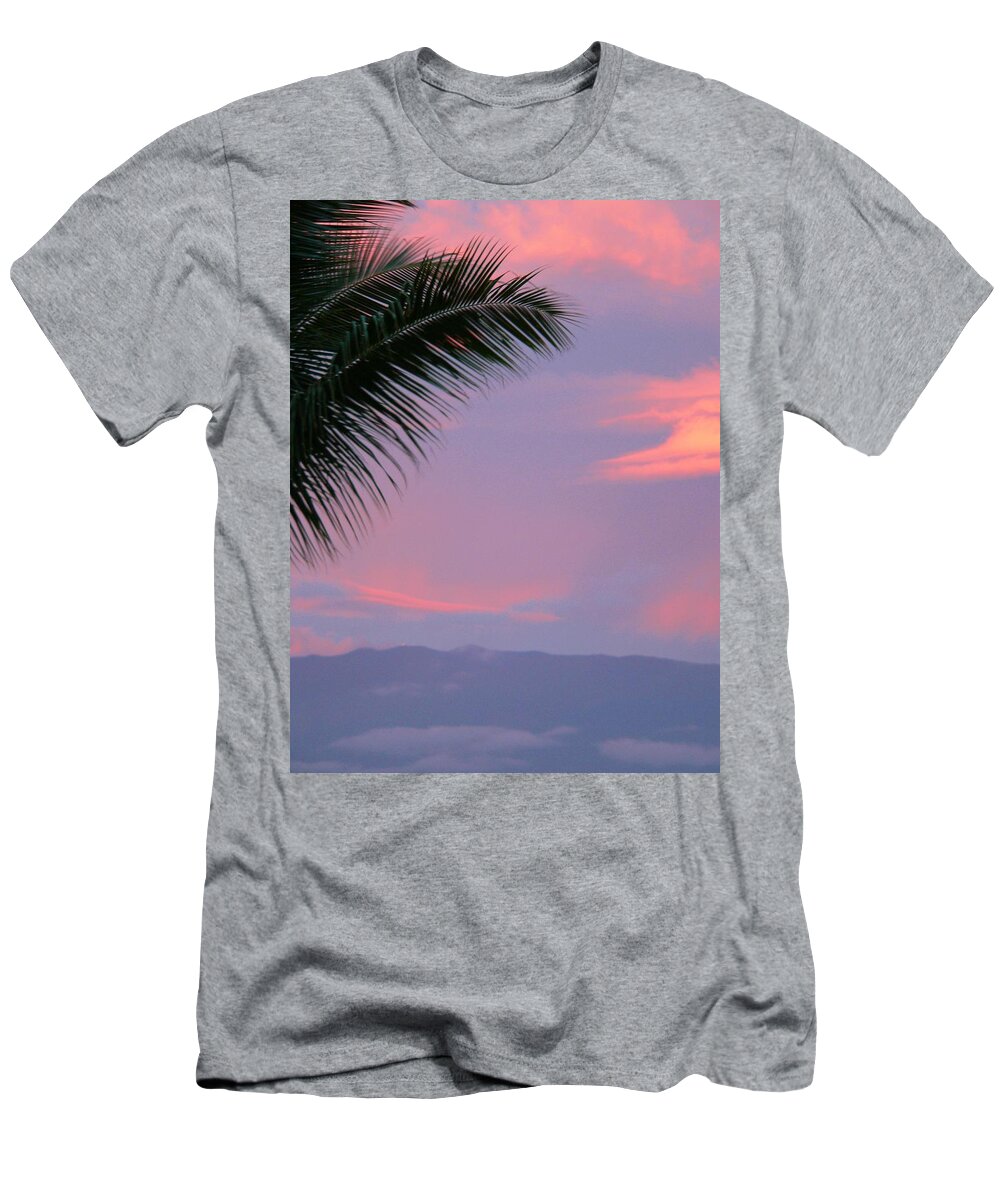 Tropical T-Shirt featuring the photograph Painted Sky by Debbie Karnes