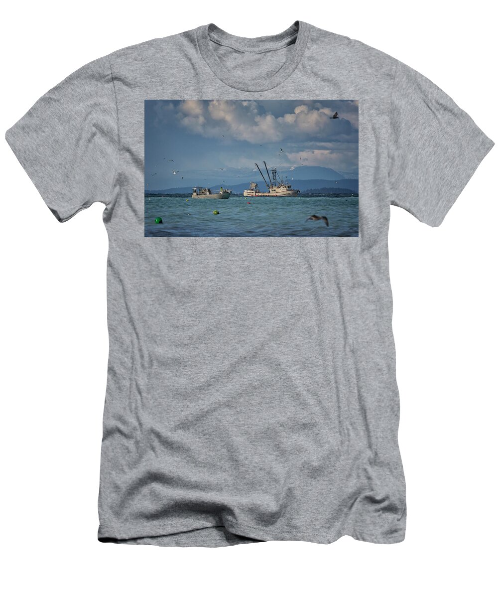 Herring Season T-Shirt featuring the photograph Pakalot by Randy Hall