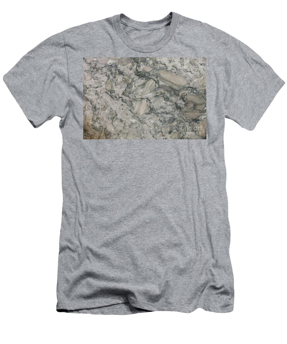 Granite T-Shirt featuring the photograph Palazzo granite by Anthony Totah