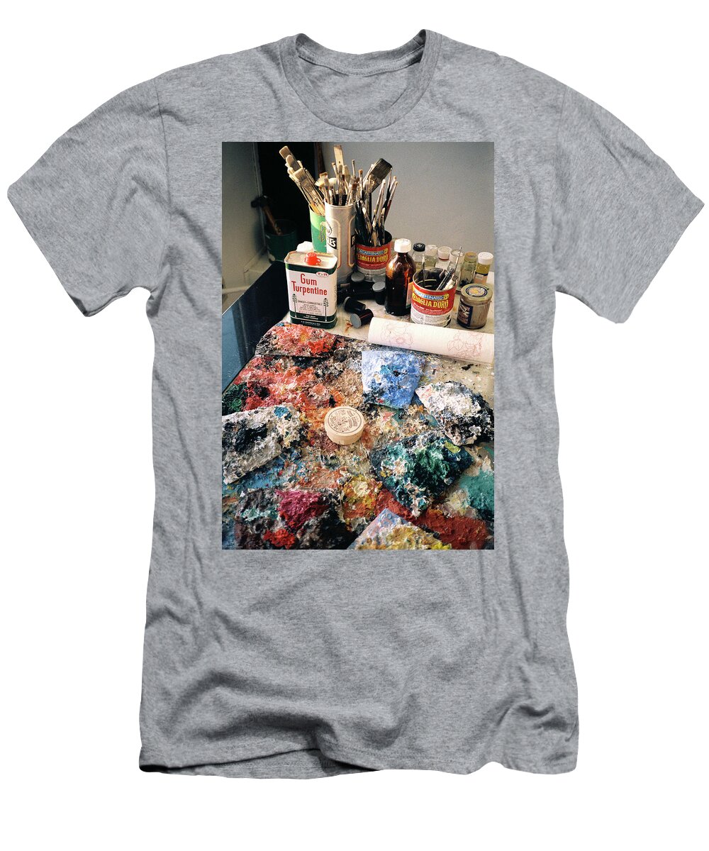 Artist's T-Shirt featuring the photograph Palette by Frank DiMarco