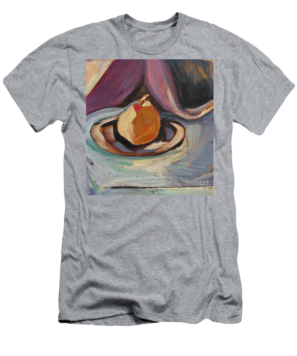 Oil Painting T-Shirt featuring the painting Pear by Daun Soden-Greene