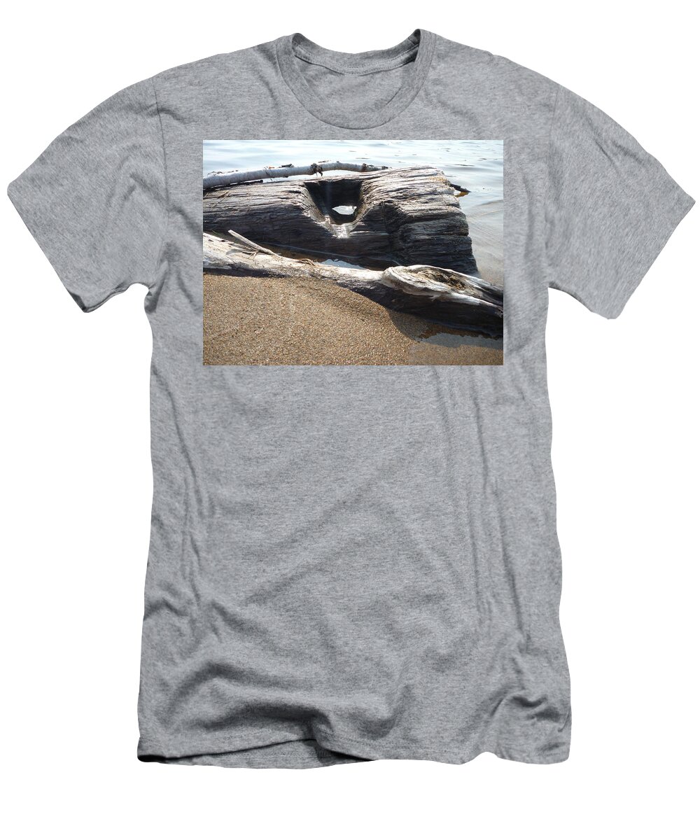 Beach T-Shirt featuring the photograph Peekaboo by Gigi Dequanne