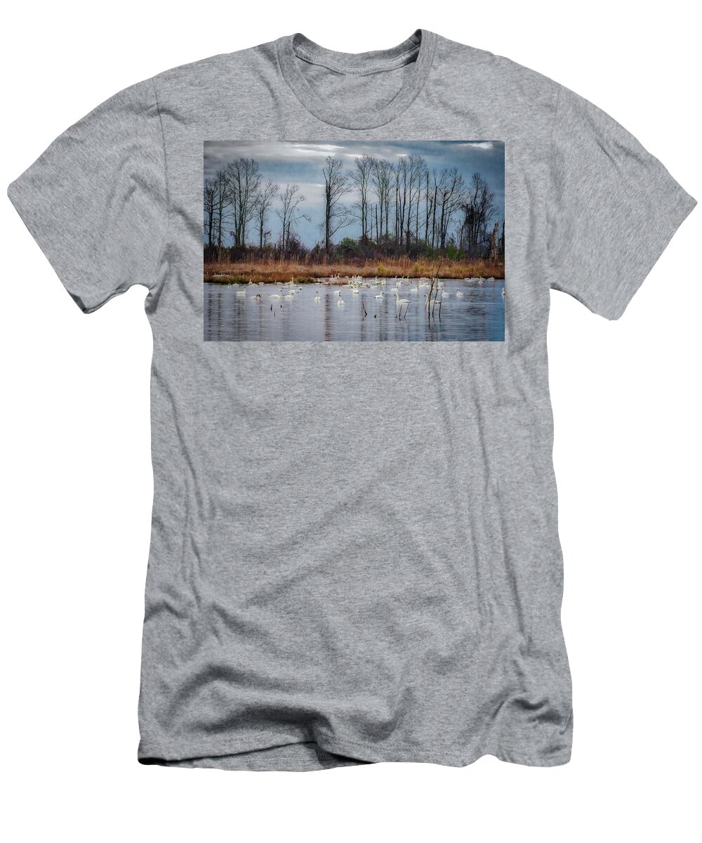Nature T-Shirt featuring the photograph Pocosin Lakes NWR by Donald Brown