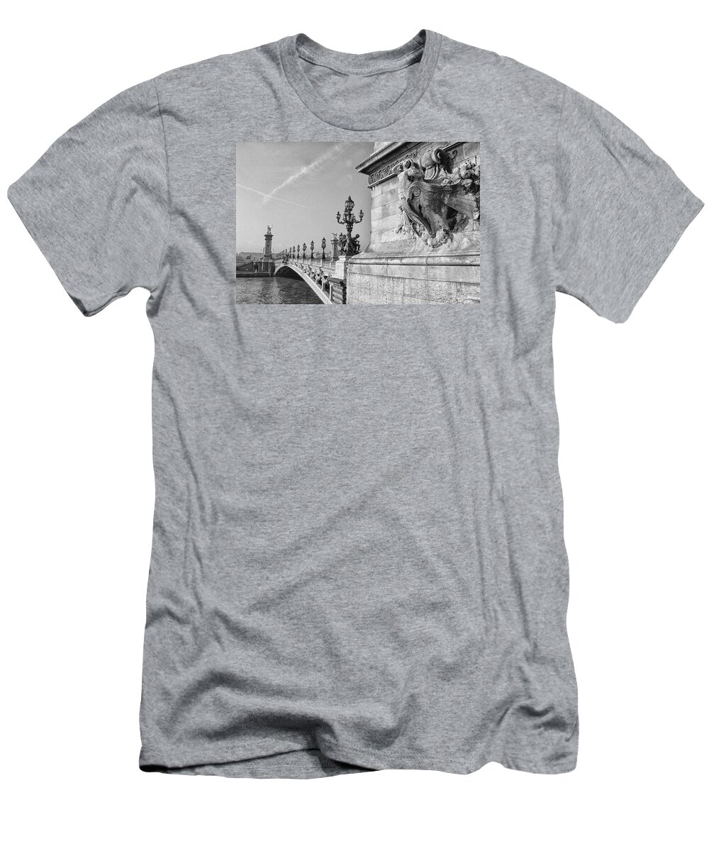 Pont Alexandre T-Shirt featuring the photograph Pont Alexandre by Diana Haronis