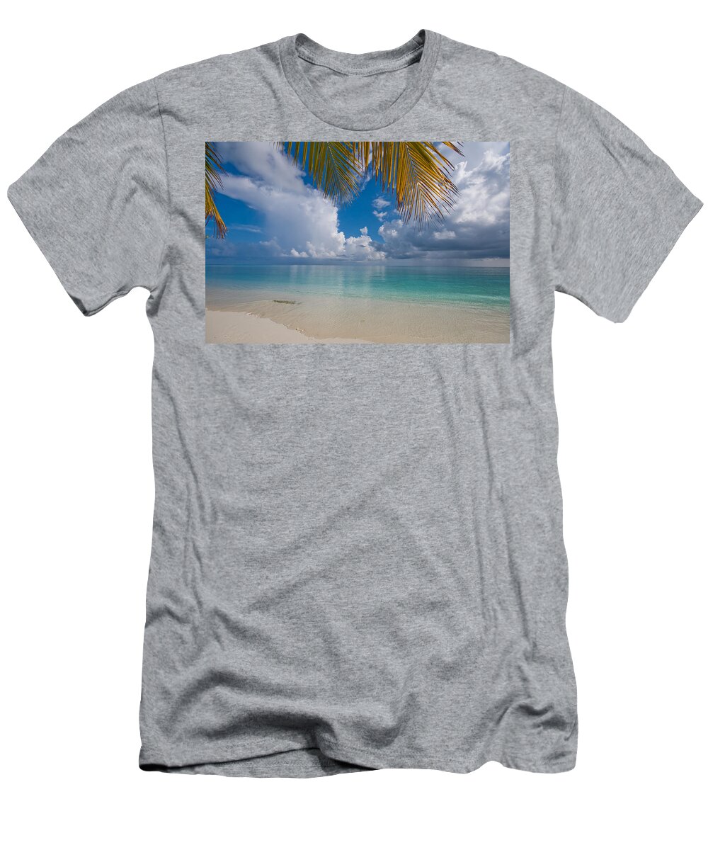 Maldives T-Shirt featuring the photograph Postcard Perfection by Jenny Rainbow