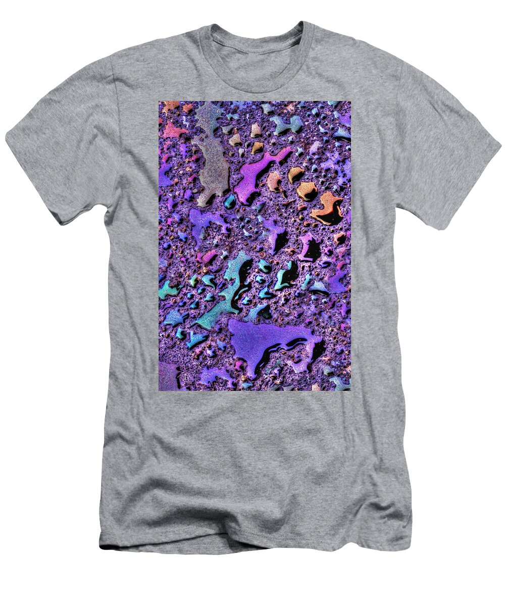 Purple Rain T-Shirt featuring the photograph Purple Rain by Paul Wear