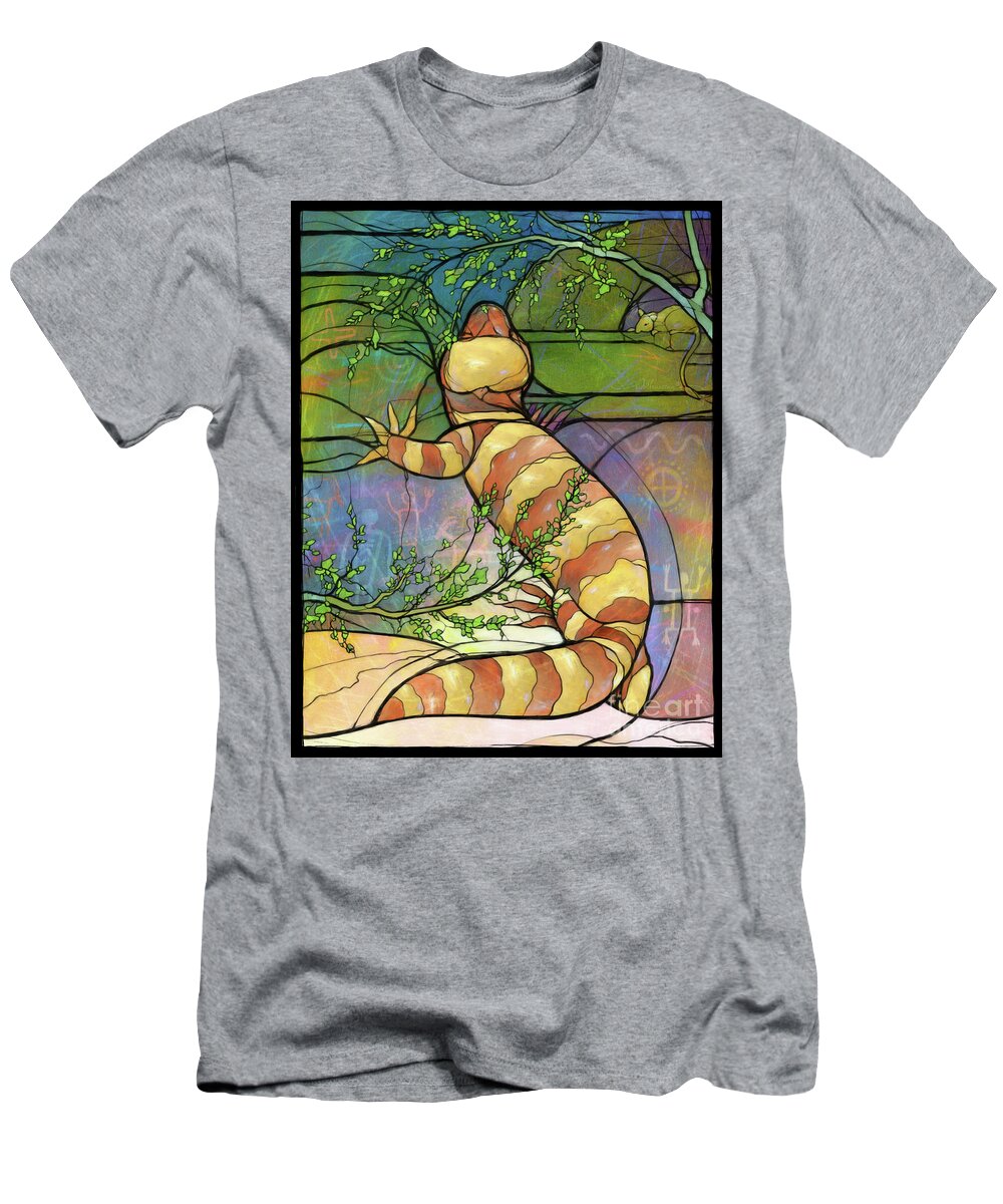 Palo Verde T-Shirt featuring the digital art Quiet as a Mouse by Randy Wollenmann