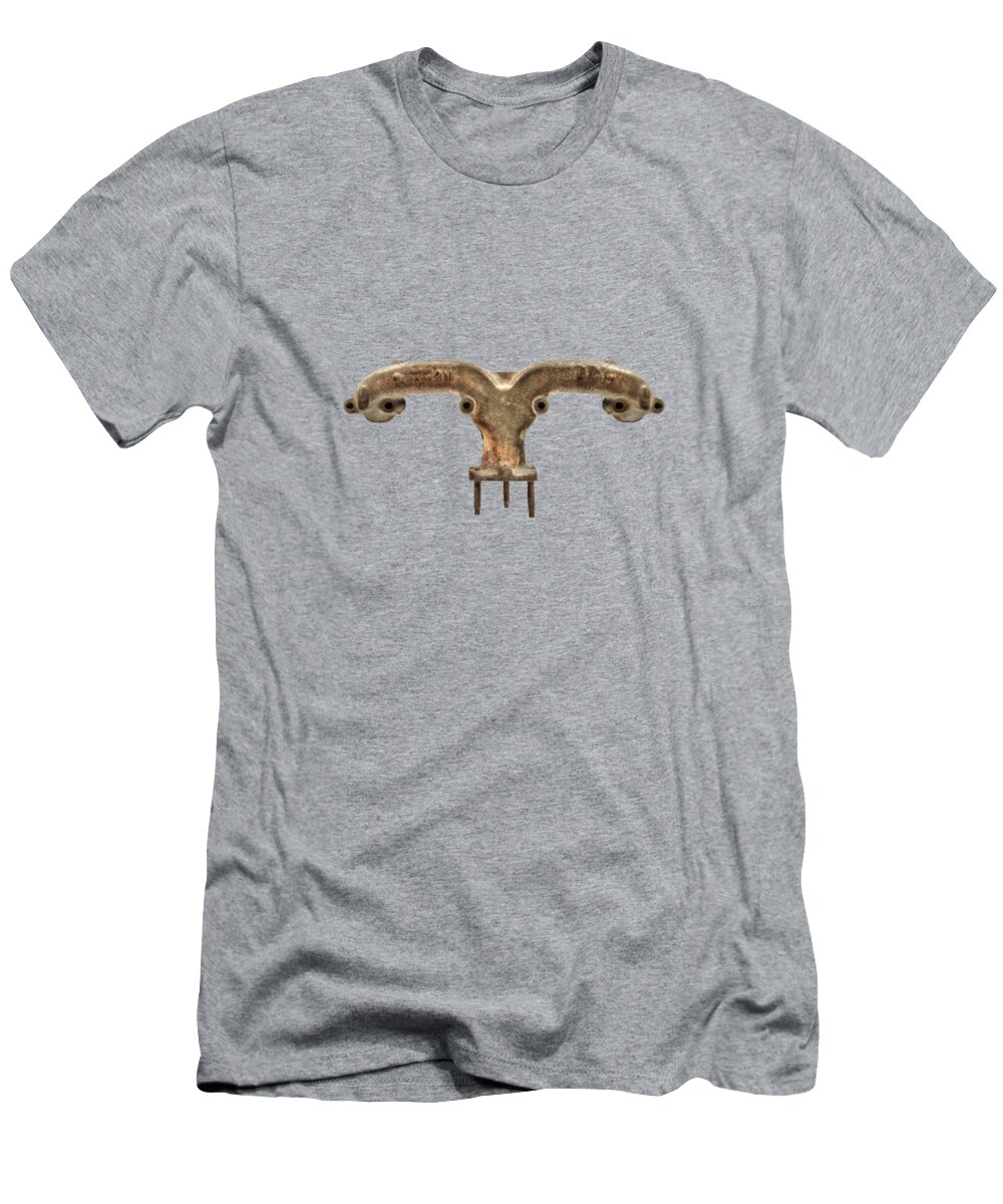 Antique T-Shirt featuring the photograph Ram's Horn Exhaust by YoPedro