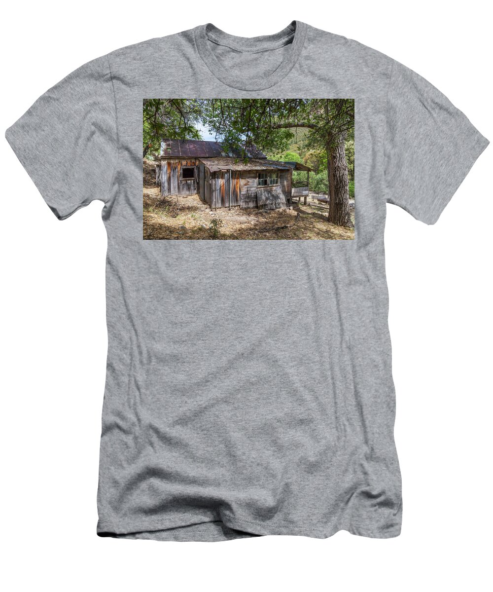 Cabin T-Shirt featuring the photograph Ramsey Canyon Cabin by Lon Dittrick