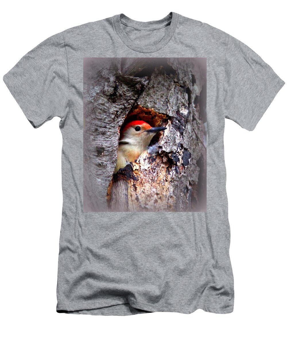 Red-bellied Woodpecker T-Shirt featuring the photograph Red-bellied Woodpecker by Travis Truelove