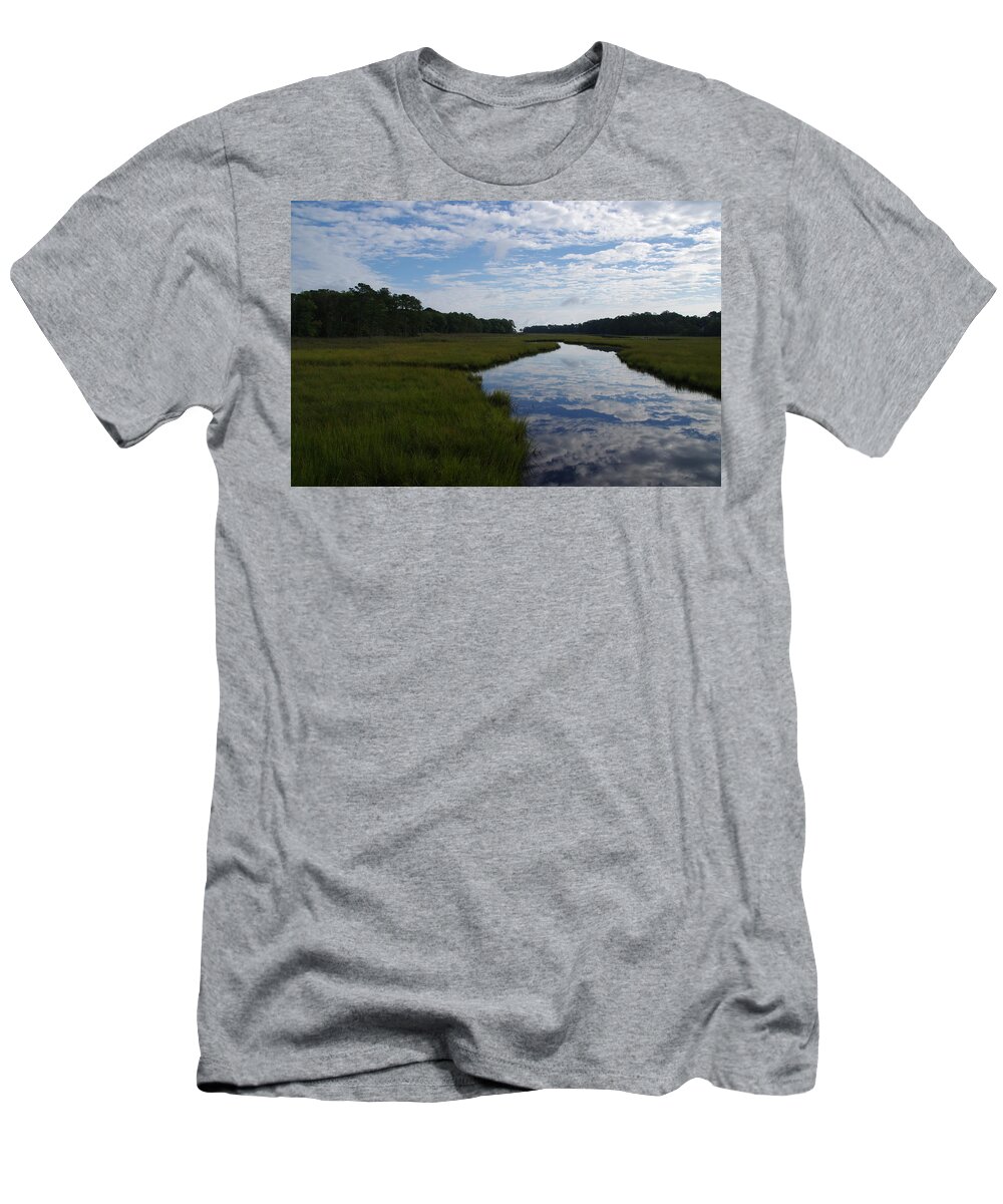Delaware T-Shirt featuring the photograph Reflections by Greg Graham