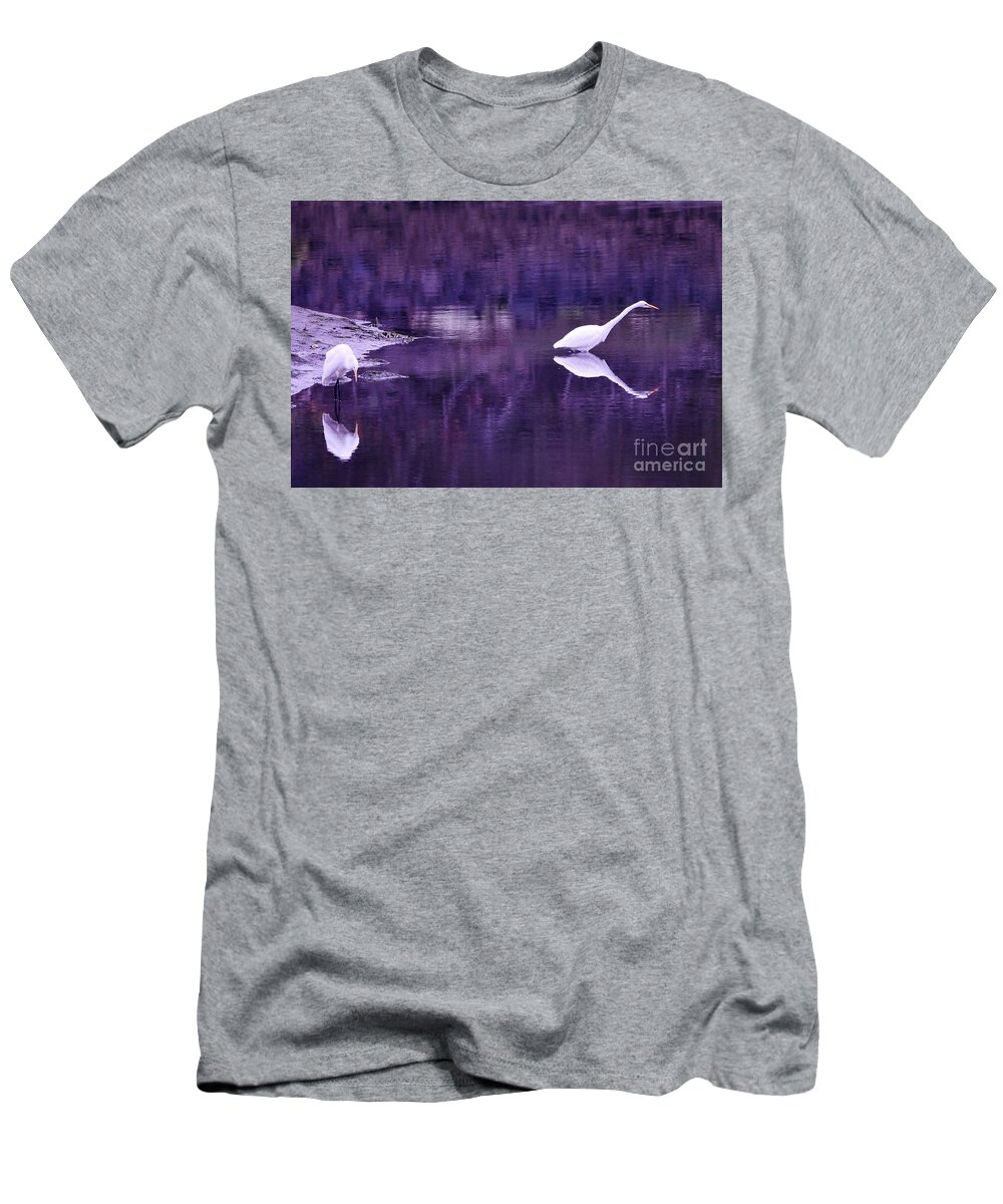 Landscape T-Shirt featuring the photograph Reflections by Sheila Ping
