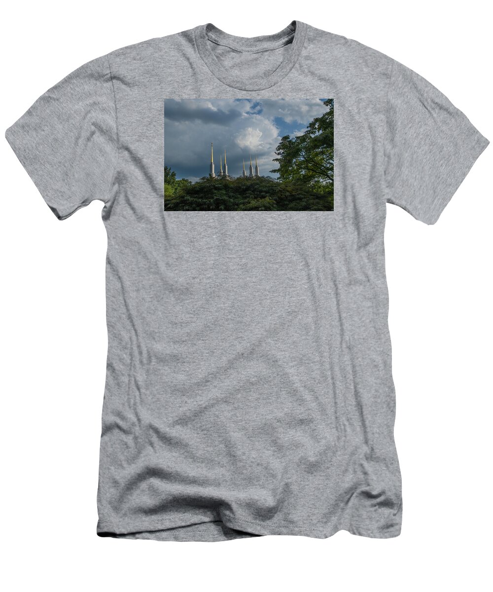 Architecture T-Shirt featuring the photograph Regal spires by Brian Green