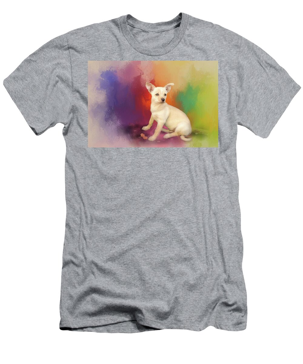 Dog T-Shirt featuring the photograph Reilly by Ches Black