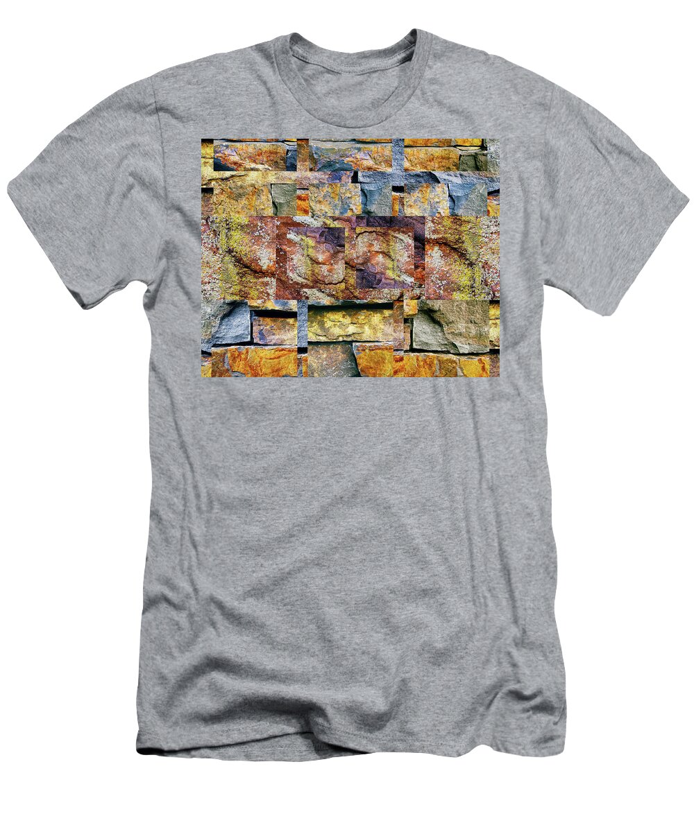 Collage T-Shirt featuring the photograph Rock Star by Jessica Jenney
