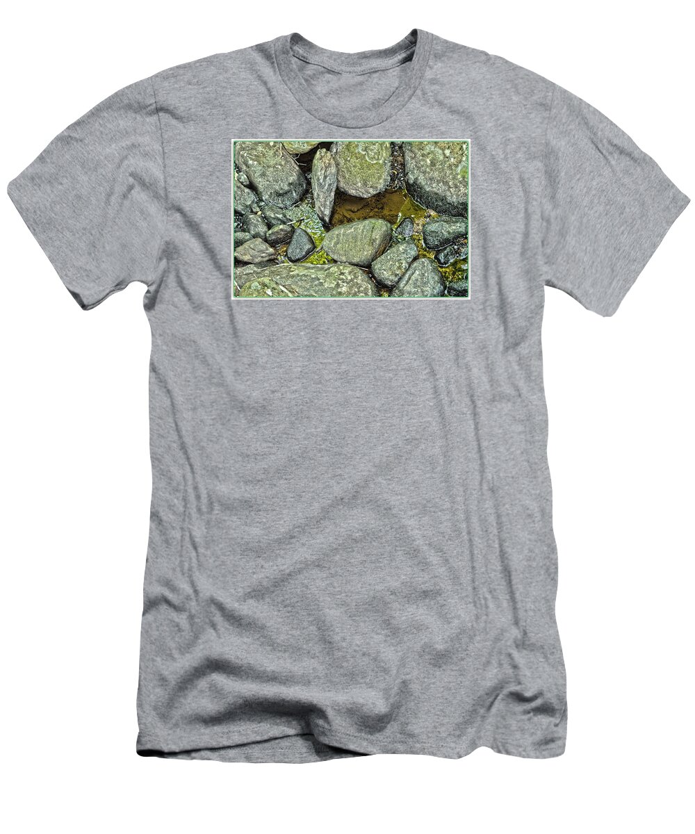 Art By Nature T-Shirt featuring the photograph Rocky Nature by Sonali Gangane