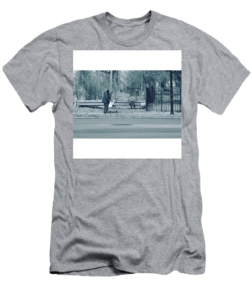 Canonrebel T-Shirt featuring the photograph Rollin' Down The Street by Whitney Golden