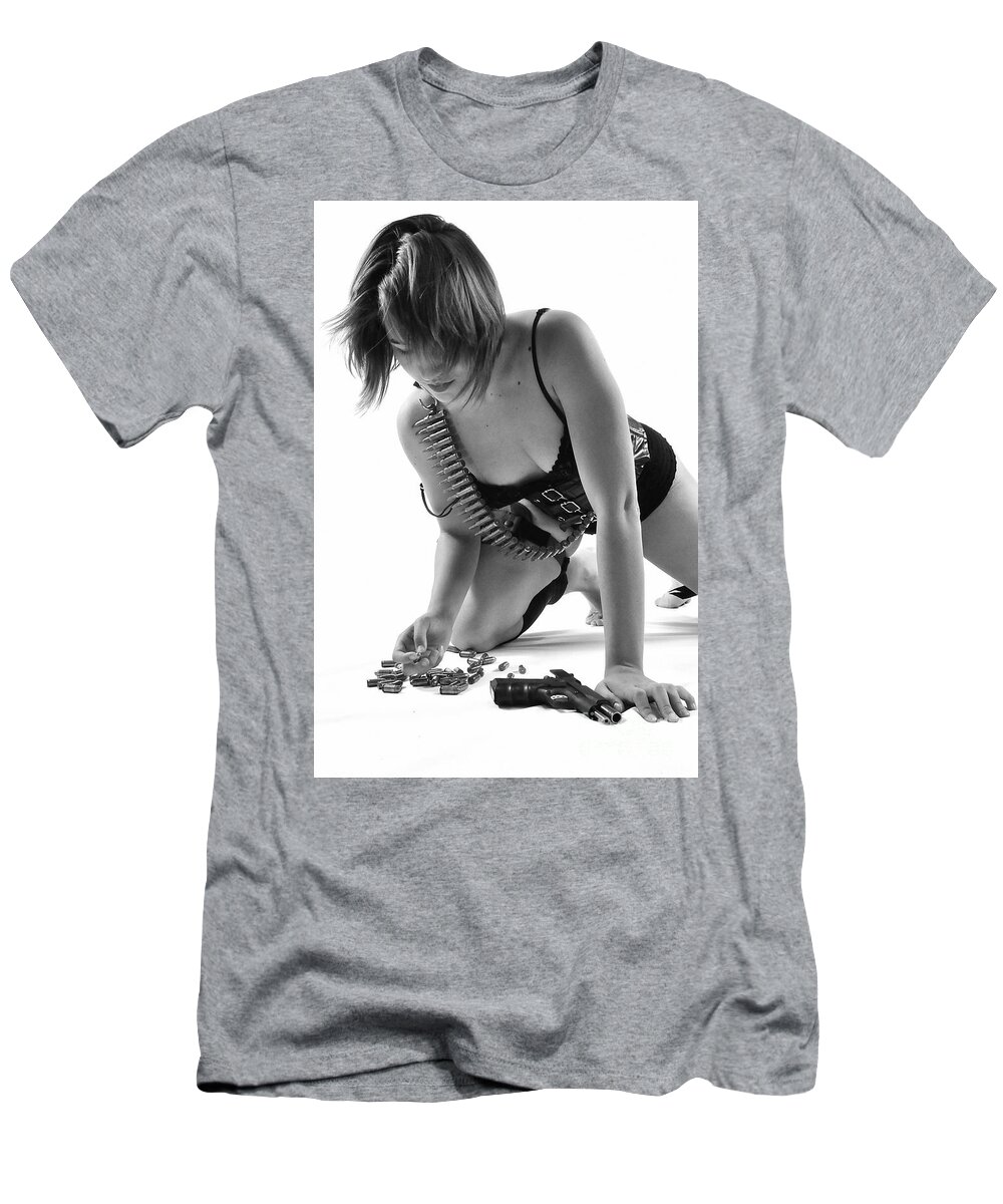 Fetish Photographs T-Shirt featuring the photograph Rounds all about by Robert WK Clark
