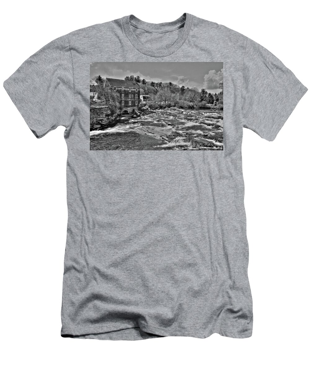 Waterfalls T-Shirt featuring the photograph Royal River 0156 by Guy Whiteley