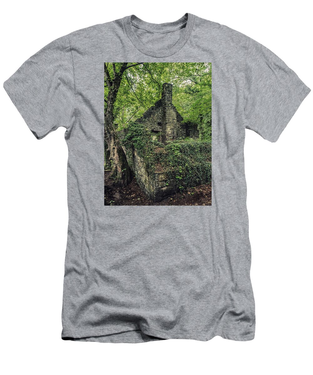 Landscapes T-Shirt featuring the photograph Run Down Mill by Nick Bywater