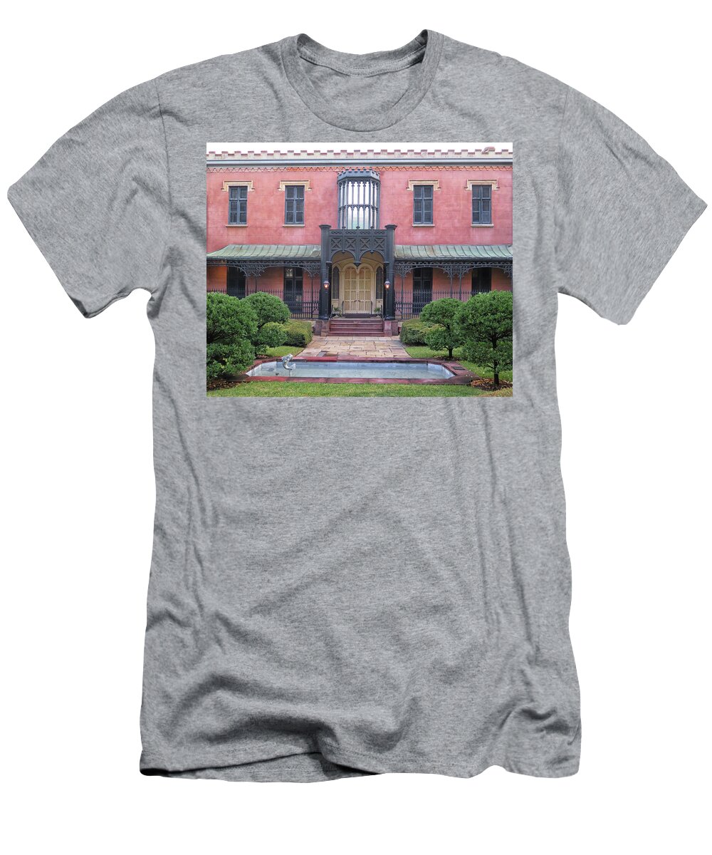 Savannah T-Shirt featuring the photograph Savannah Architecture by Dave Mills