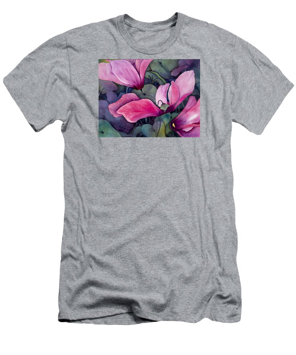 Giclee T-Shirt featuring the painting Secret Things by Lisa Vincent