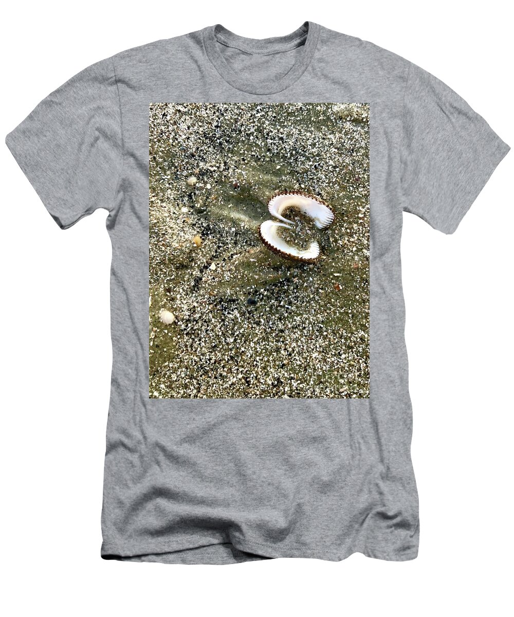 Shell T-Shirt featuring the photograph Shell by Flavia Westerwelle