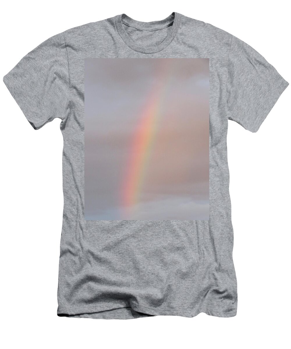 Places T-Shirt featuring the photograph Simple Desert Rainbow by Judy Kennedy