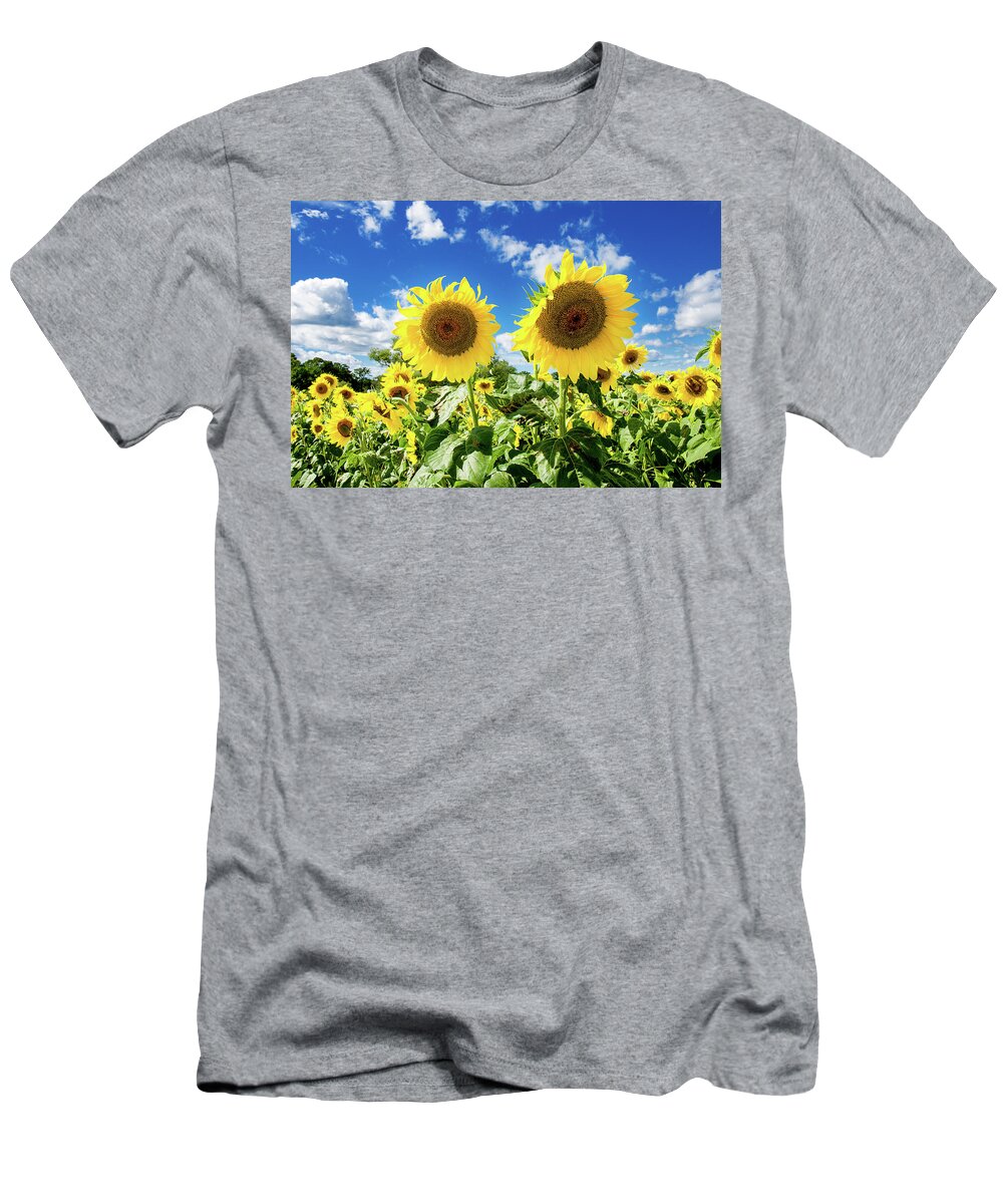 Farm T-Shirt featuring the photograph Sisters by Greg Fortier