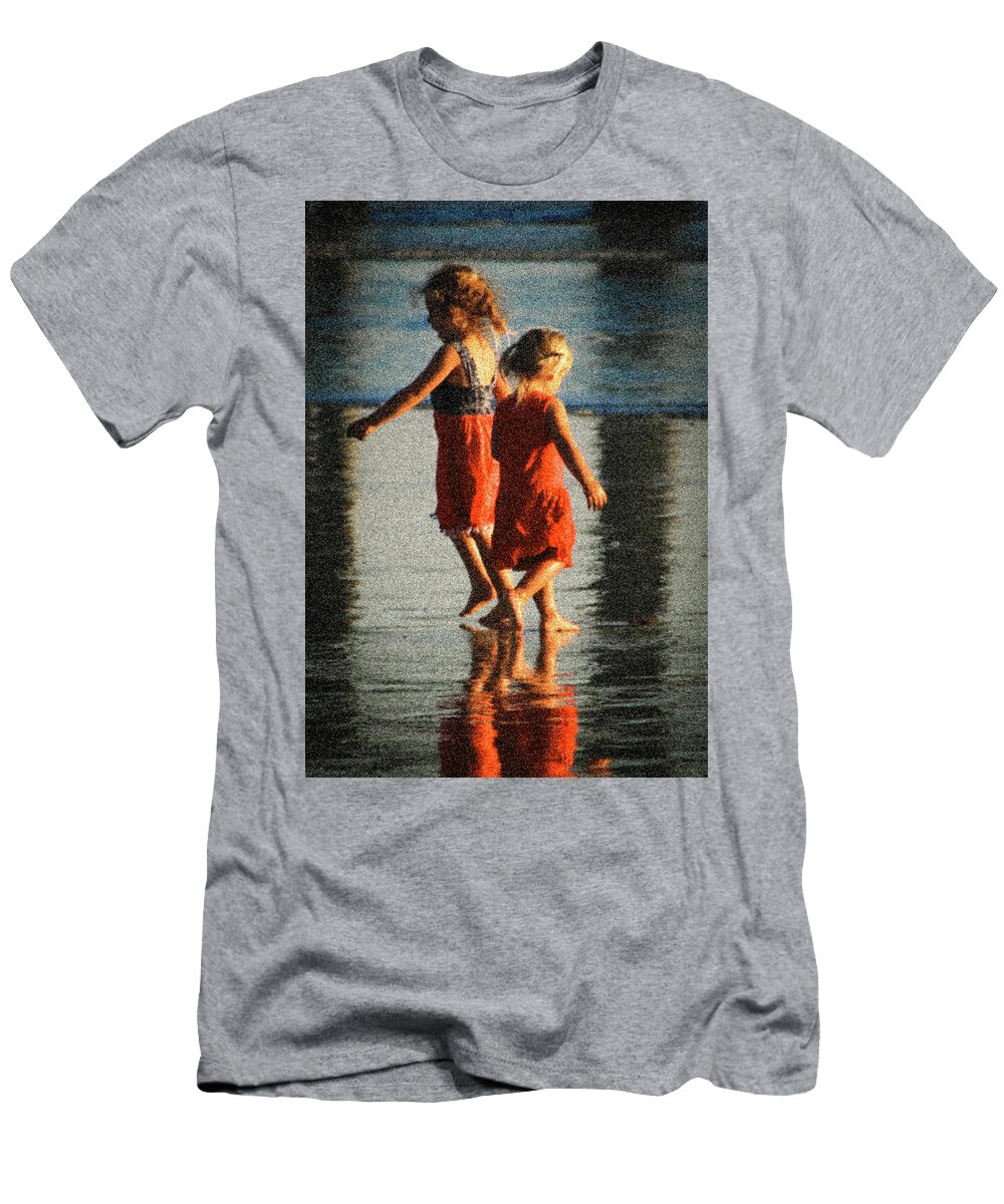 Sisters T-Shirt featuring the photograph Sisters by Dr Janine Williams