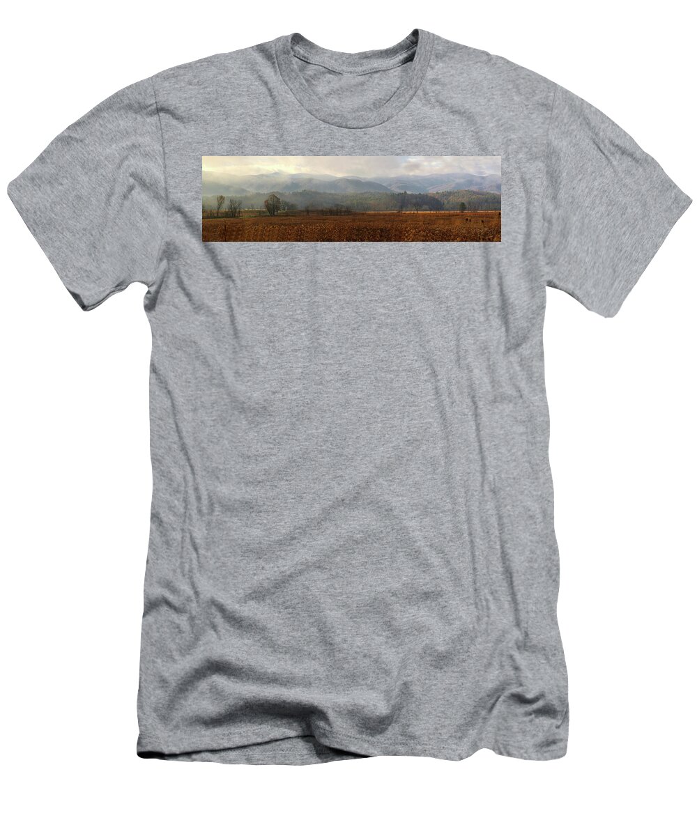 Scenic T-Shirt featuring the photograph Smoky Mountain Sunrise by Duane Cross