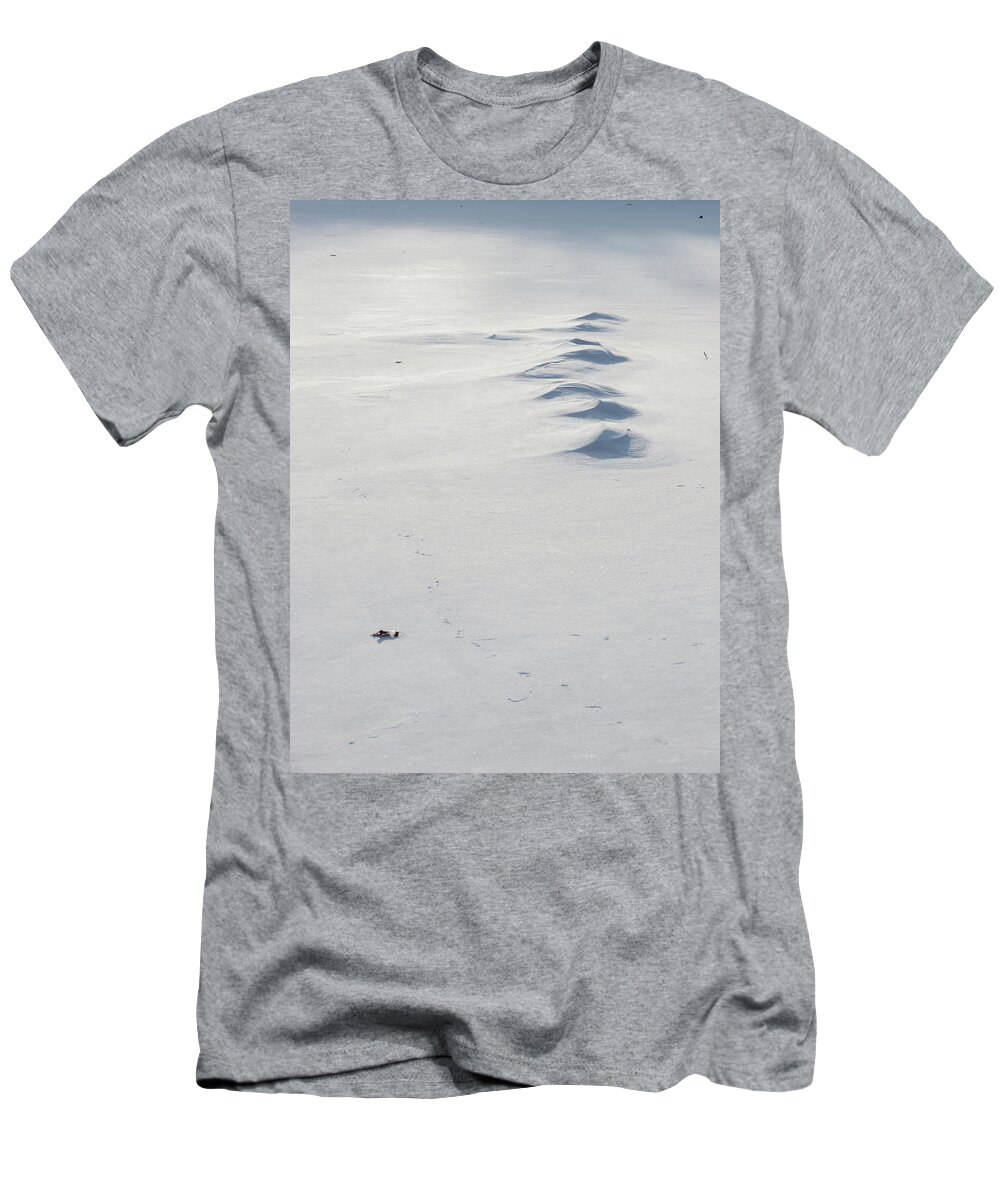 Winter T-Shirt featuring the photograph Snow Drifts by Azthet Photography