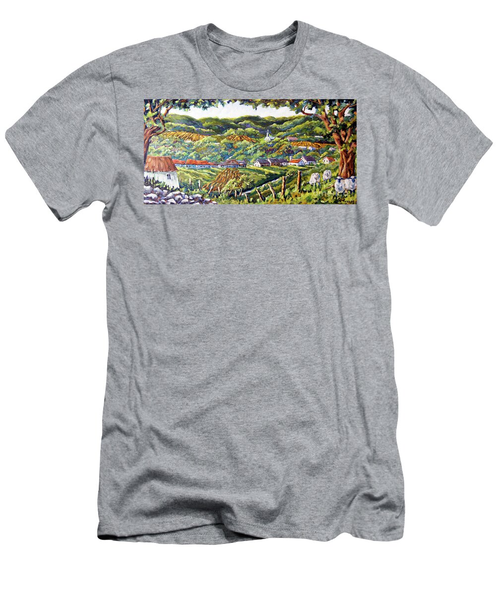 Art T-Shirt featuring the painting Souvenir 04 by Prankearts by Richard T Pranke