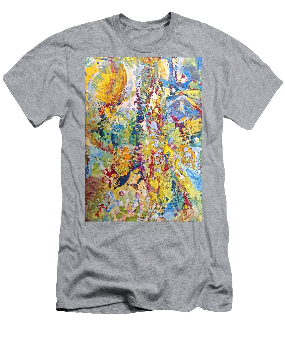  T-Shirt featuring the painting Spawn by Sperry Andrews