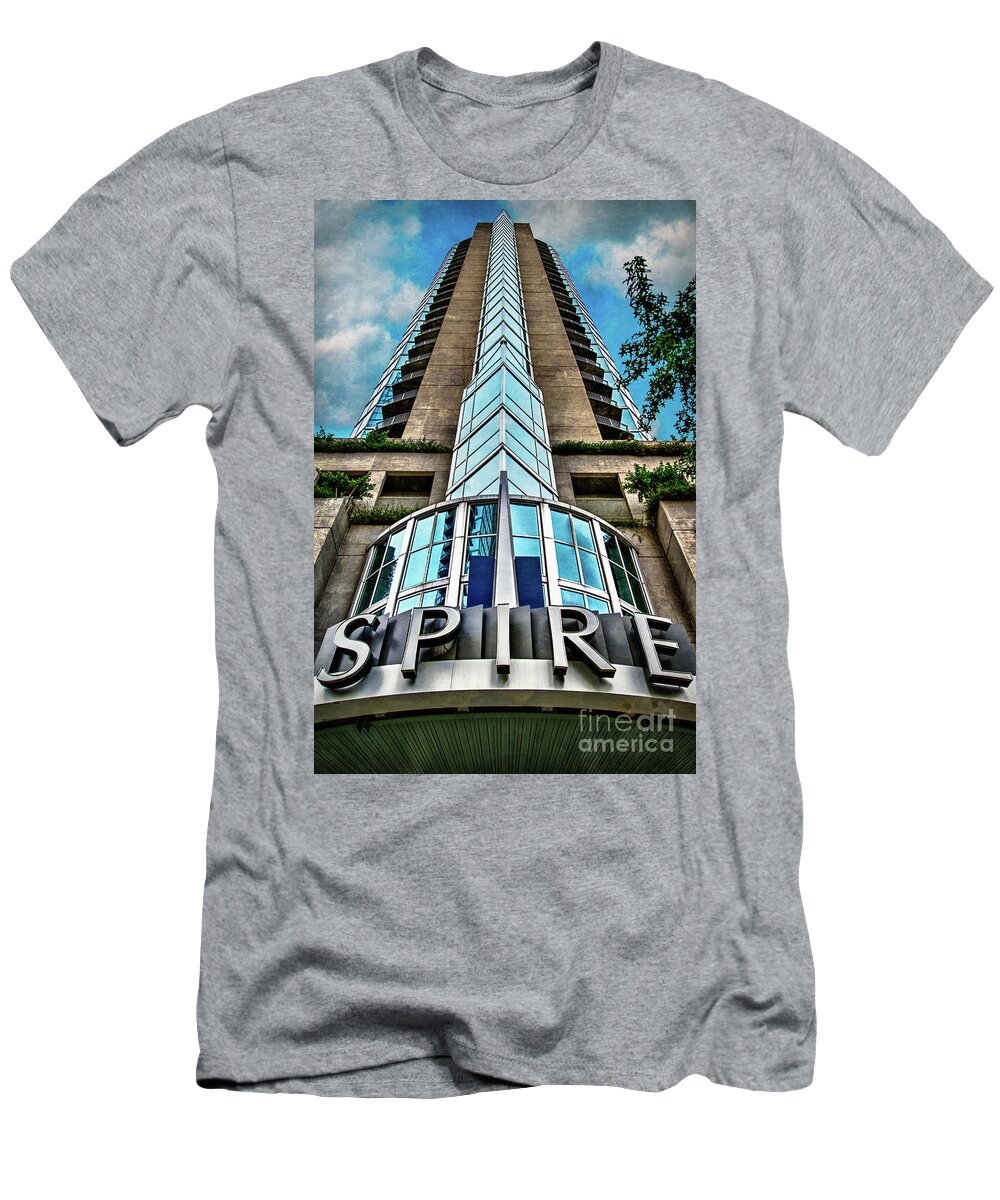 Condominiums T-Shirt featuring the photograph Spire by Doug Sturgess