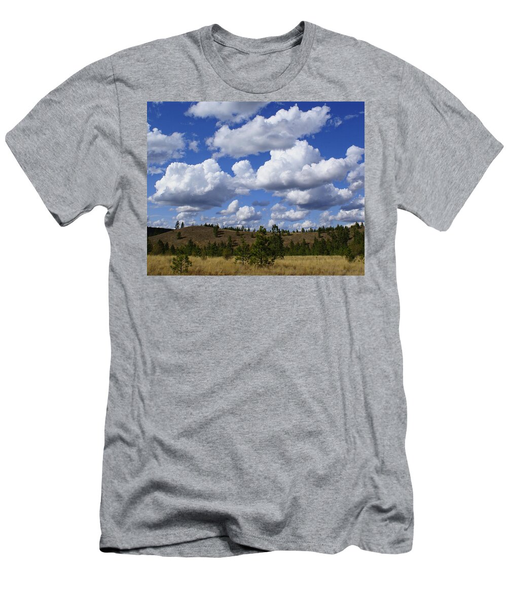 Nature T-Shirt featuring the photograph Spokane Cloudscape by Ben Upham III