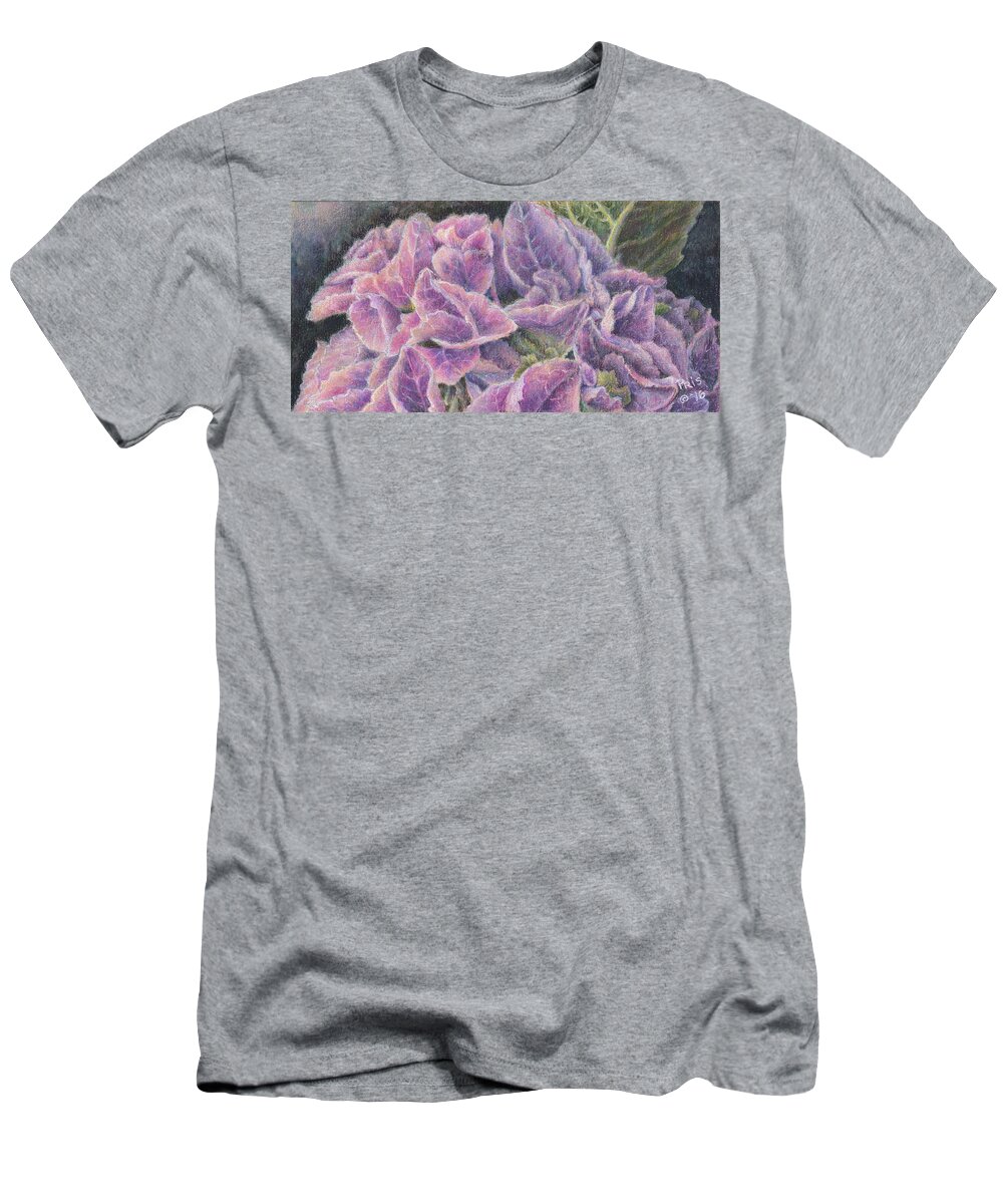 Flowers T-Shirt featuring the drawing Spring Sale by Pris Hardy