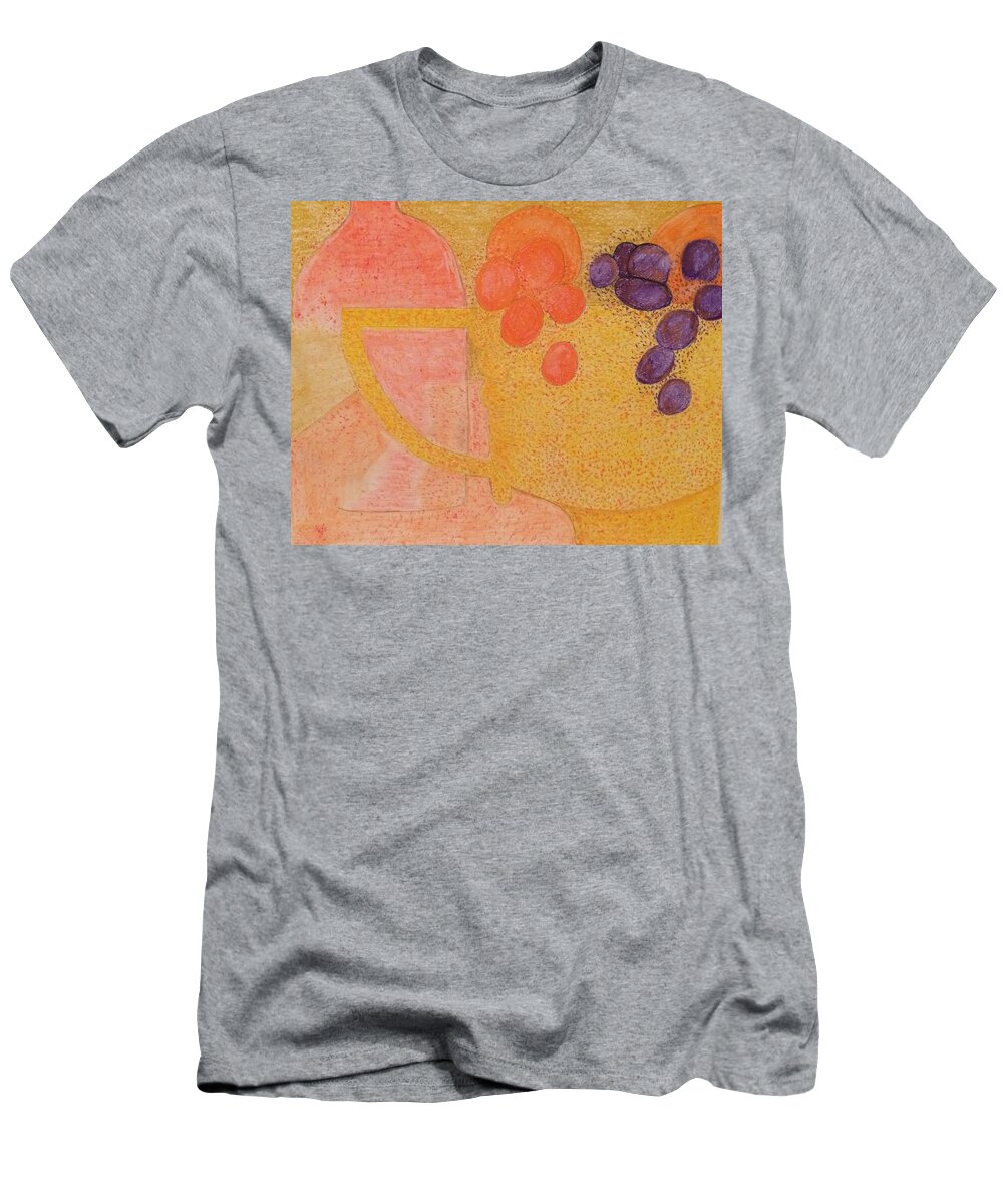 Still Life T-Shirt featuring the drawing Still Life by Samantha Lusby