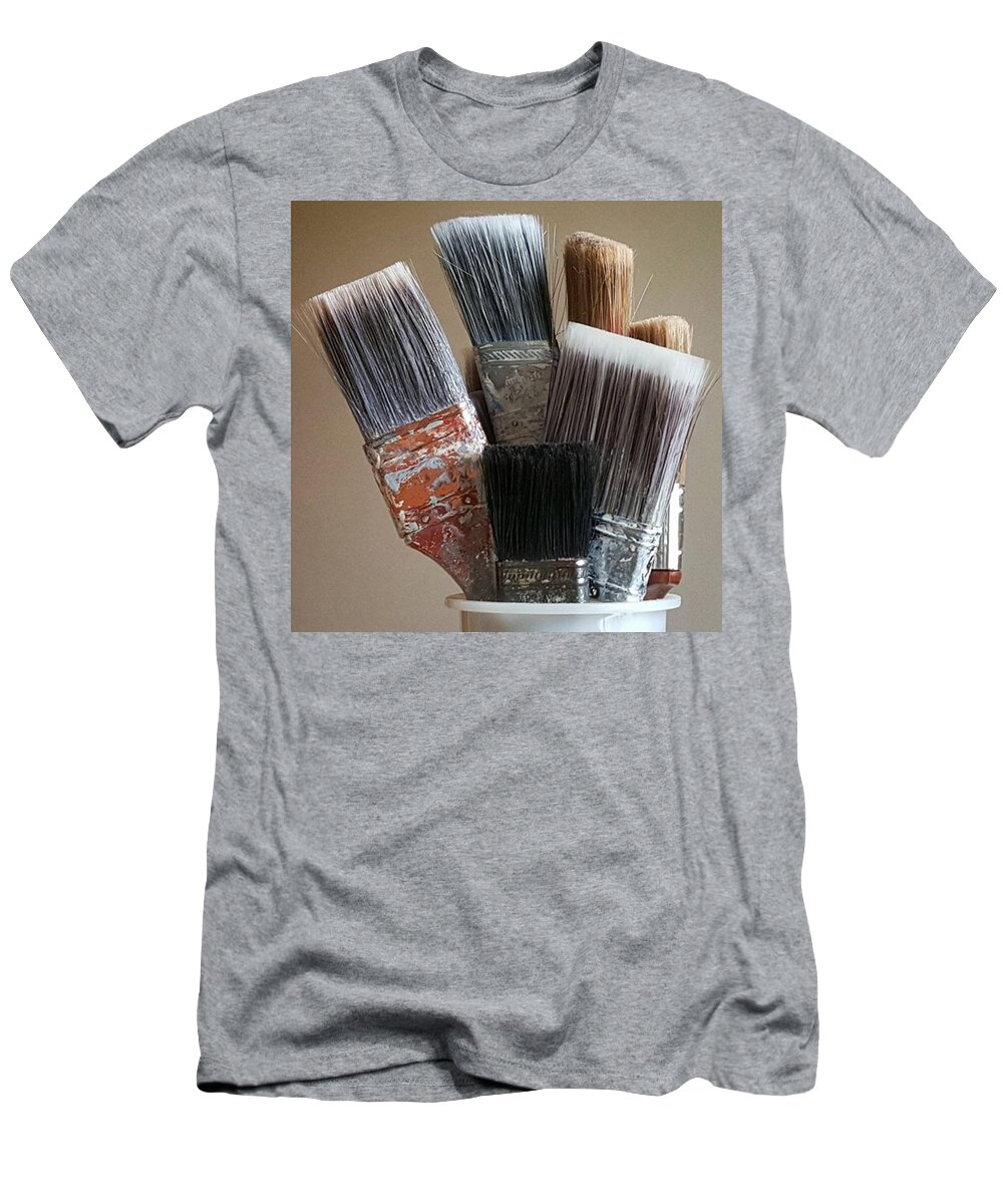 Stilllife T-Shirt featuring the photograph #stilllife #photo #homeimprovements by Andrew Pacheco
