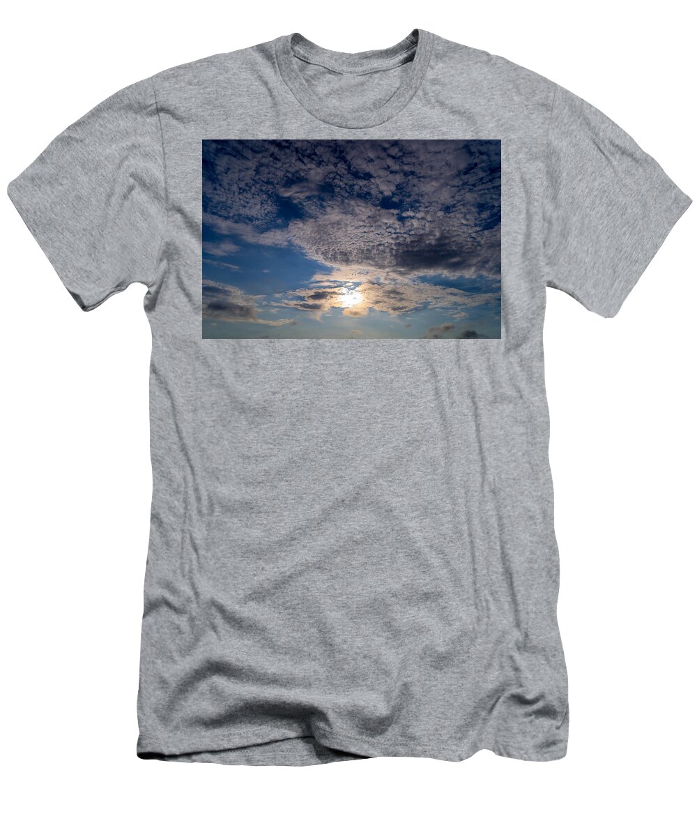 Sky T-Shirt featuring the photograph Summer Sky by Derek Dean