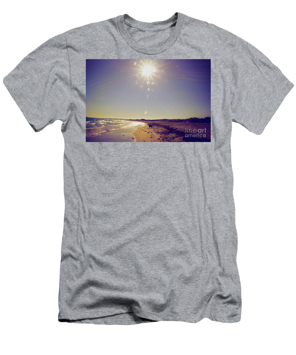 Dog T-Shirt featuring the photograph Sunny Day by Cassandra Buckley